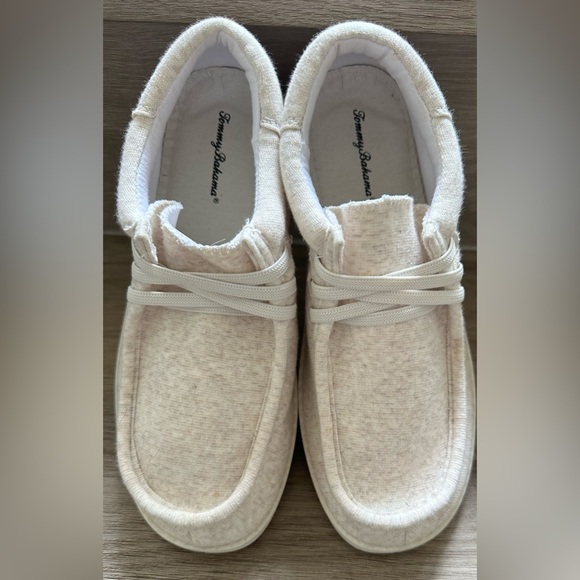 Tommy Bahama Beige Slip-On Shoes - Picture 3 of 5